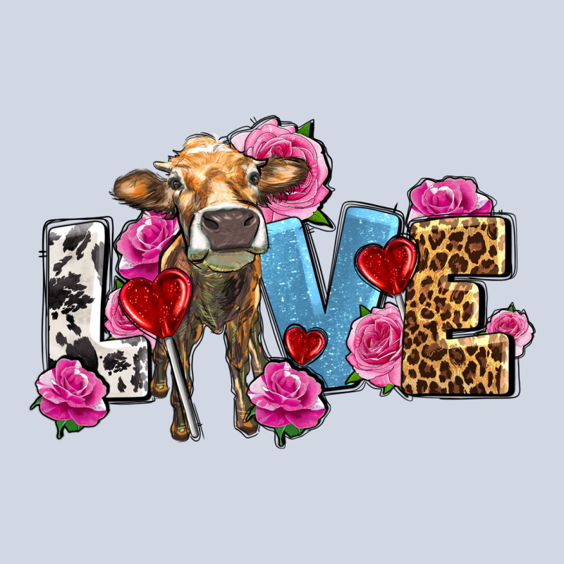 Love With Cow Olivia Premium Sweatshirt by OliviaCreatesArt | Teevron