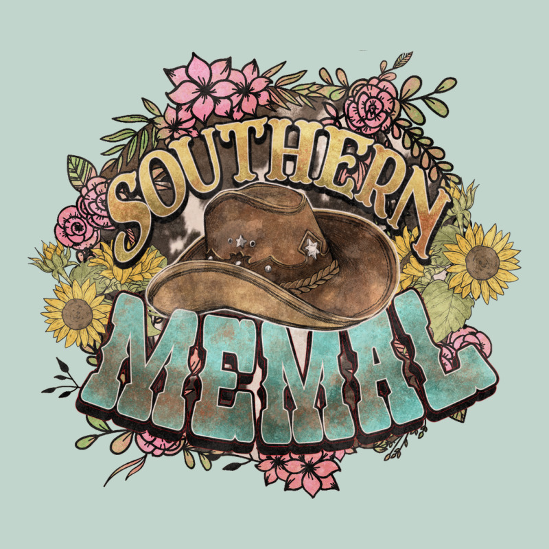 Southern Memal Western Flowers Zipper Hoodie by HowdyJamesFarm | Teevron
