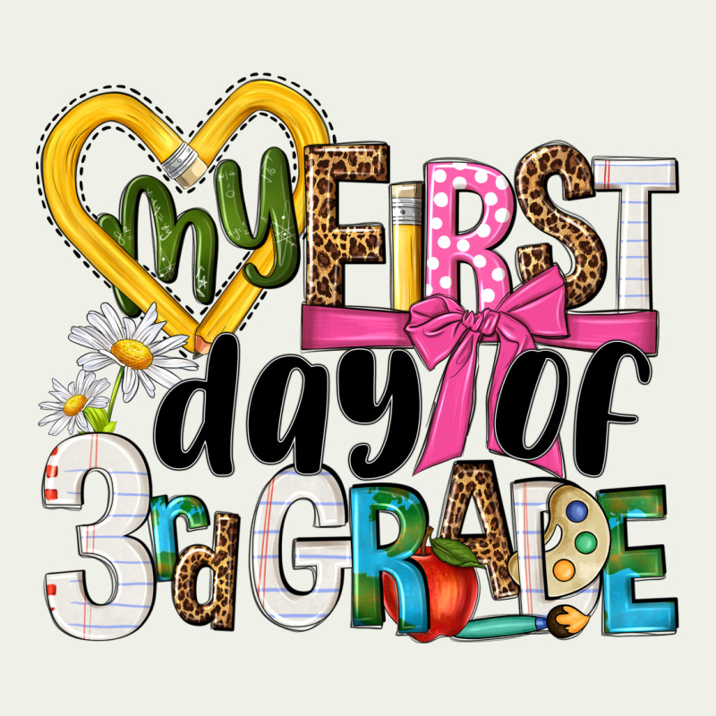 My First Day Of 3rd Grade Urban Heavy Tee by NancyCooperArtShop | Teevron