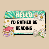 Hello Id Rather Be Reading Heavyweight Sweatshirt | Teevron