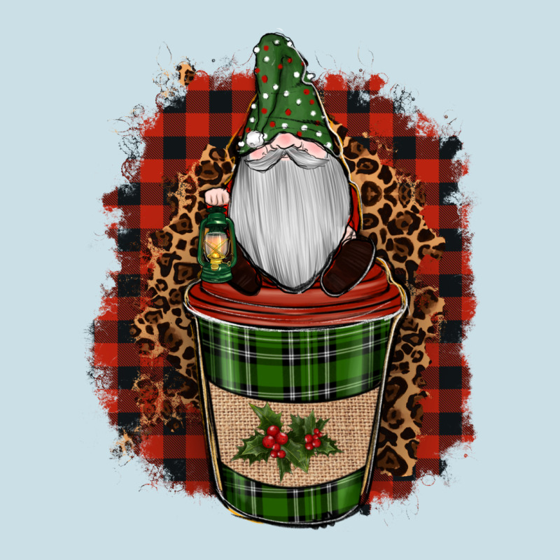 Gnomes With Coffee Christmas Ladies Tee by RanaPortraitStore | Teevron