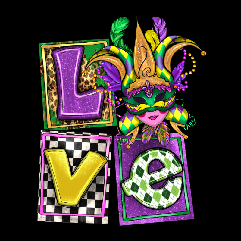 Love Mardi Gras Premium Sweatshirt by OliviaCreatesArt | Teevron
