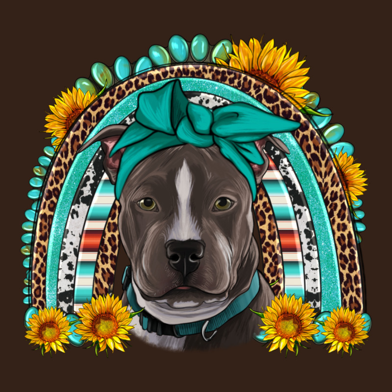 Western Pitbull Rainbow Heavy Core Tee by Artiststas | Teevron