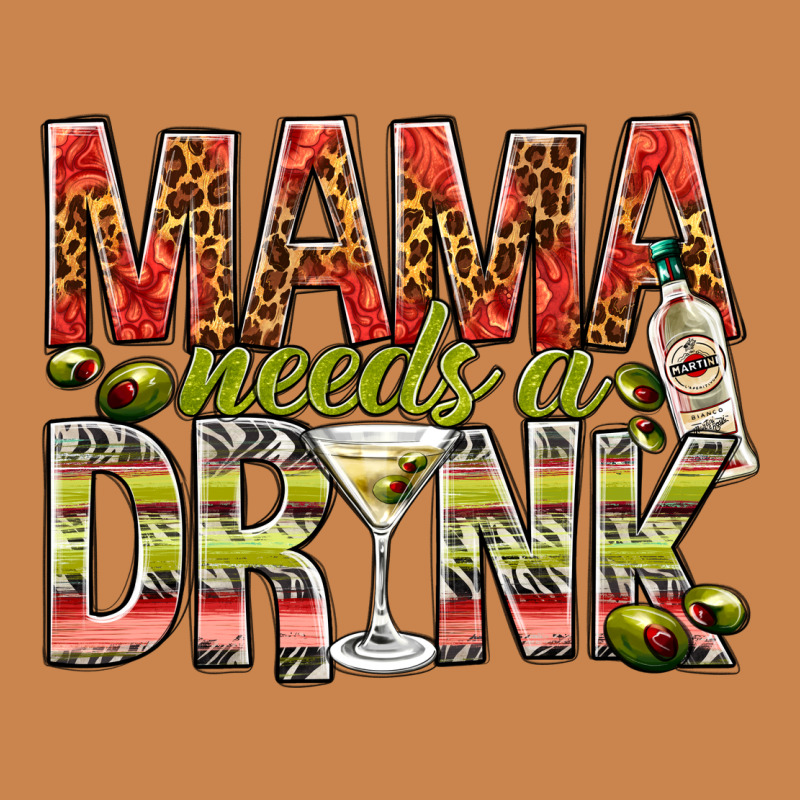 Mama Needs A Drink Mother's Day Heavyweight Hoodie by HowdyJamesFarm | Teevron