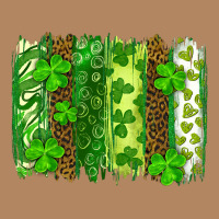 St Patrick's Day Brushstrokes Long Sleeve Tee | Teevron