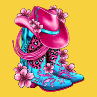 Valentine Cowboy Boots And Hat Olivia Premium Sweatshirt | Teevron