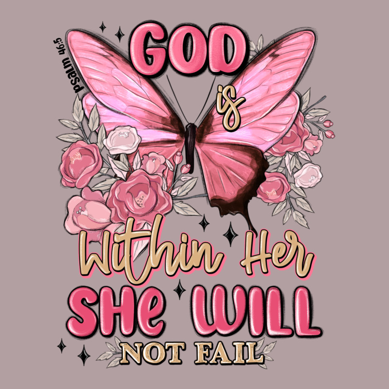 God Is Within Her She Will Not Fail Vintage Hoodie by MaliasSmallBusiness | Teevron