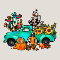 Cactus Pumpkin Truck Fall Heavy Core Tee | Teevron