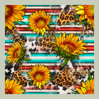 Serape Leopard Seamless Pattern Ladies Tee | Teevron