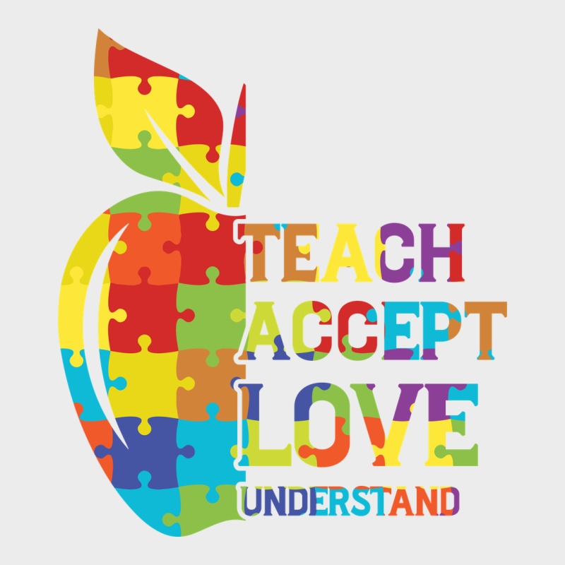 Autism Teach Accept Understand Love Urban Hoodie by CowhideDigitalArt | Teevron