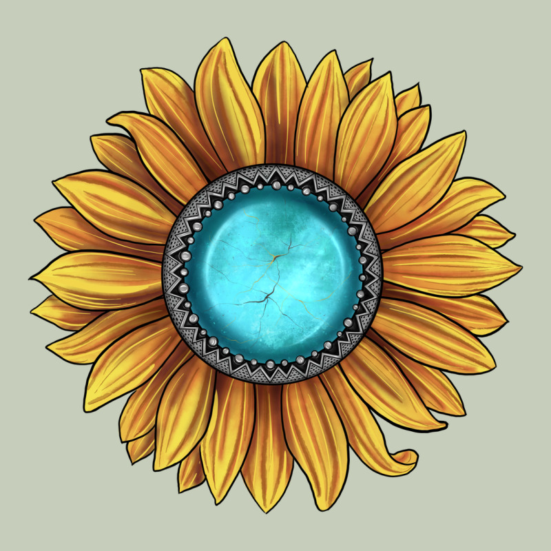 Sunflower Gemstone Ladies Tee by JahusDesignShop | Teevron