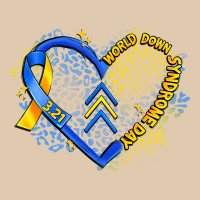 World Down Syndrome Day Heart Heavyweight Sweatshirt | Teevron
