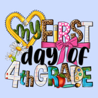 My First Day Of 4th Grade Urban Heavy Tee | Teevron