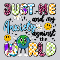 Just Me And My Anxiety Against The World Heavyweight Sweatshirt | Teevron
