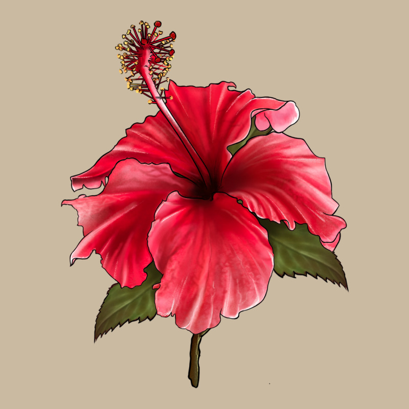 Puerto Rican Hibiscus Flower Long Sleeve Tee by LillyAllenDesigns | Teevron