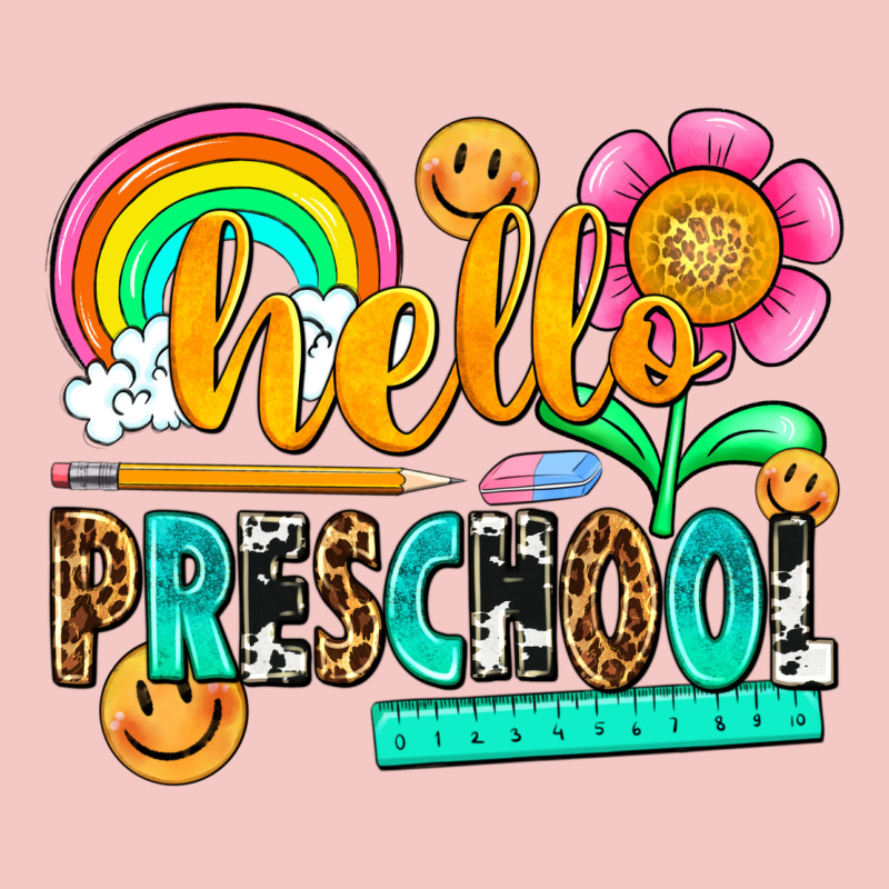 Hello Preschool Urban Heavy Tee by NancyCooperArtShop | Teevron