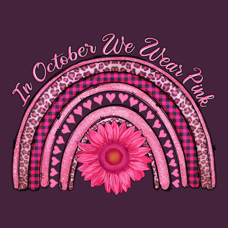 In October We Wear Pink Rainbow Premium Tee by AdoDesignShop | Teevron