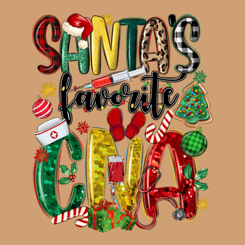 Santas Favorite Cna Nurse Vintage Tee by MaliasSmallBusiness | Teevron