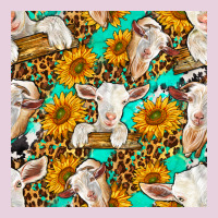 Sunflowers And Goat Western Seamless Pattern Ladies Tee | Teevron