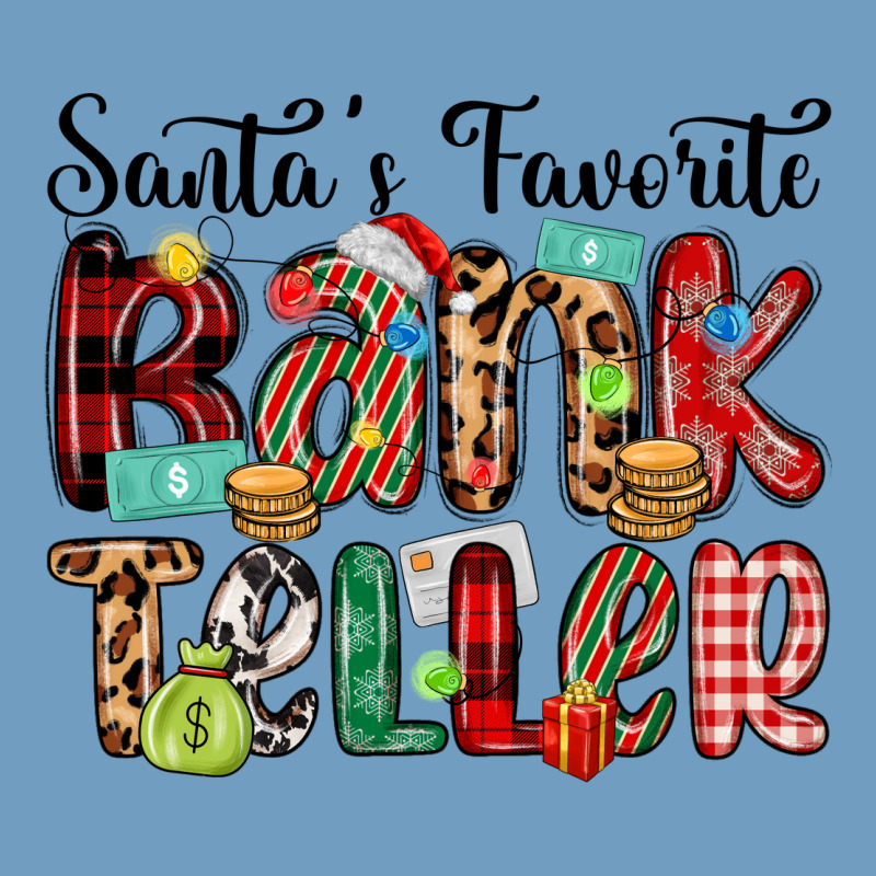 Santa S Favorite Bank Teller Urban Heavy Tee by MaliasSmallBusiness | Teevron