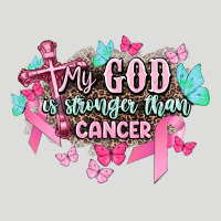 My God Is Stronger Than Cancer Awareness Zipper Hoodie | Teevron