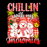 Chillin  With My Red Snowmies Ladies Tee | Teevron
