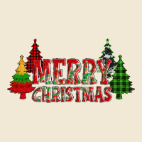 Merry Christmas Glitter Plaid Trees Premium Tee | Teevron