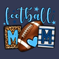 Football Mom Blue Team Color  Mother's Day Heavyweight Hoodie | Teevron