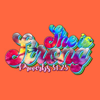 She Is Strong Proverbs 31:25 Premium Hoodie | Teevron