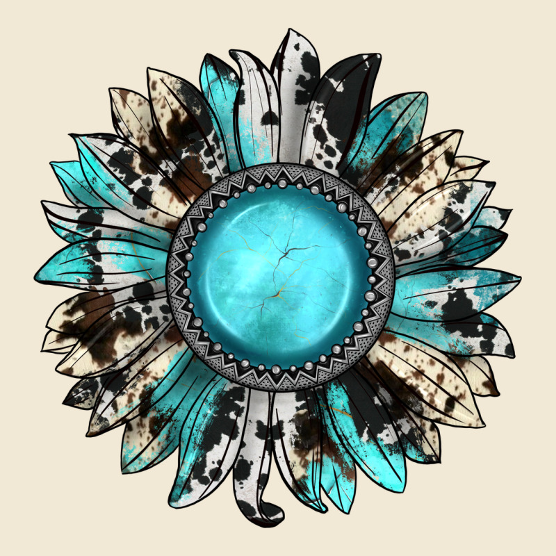 Western Sunflower Gemstone Ladies Tee by JahusDesignShop | Teevron