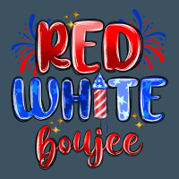 Red White Boujee Urban Heavy Tee | Teevron