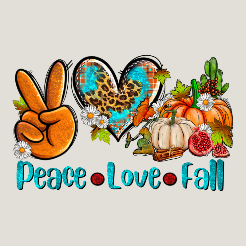 Peace Love Fall Ado Heavy Core Tee by AdoDesignShop | Teevron