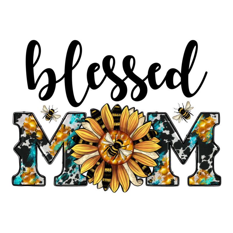 Blessed Mom Ladies Tee by JahusDesignShop | Teevron