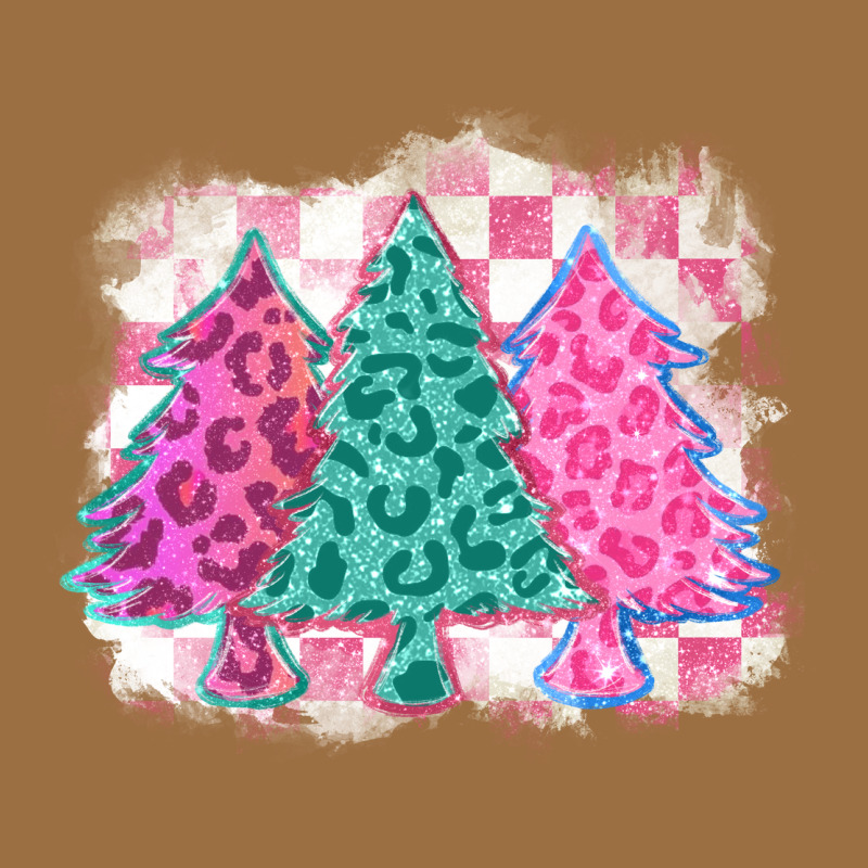 Christmas Leopard Trees Vintage Tee by MaliasSmallBusiness | Teevron