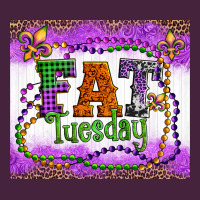 Fat Tuesday Fleur De Lis And Mardi Gras Beads Premium Tee | Teevron