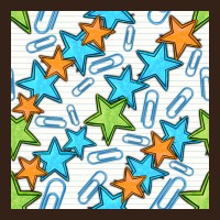Stars School Seamless Pattern Heavy Core Tee | Teevron