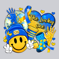 Retro Disco Ball The Lucky Few Smile Face Heavyweight Sweatshirt | Teevron