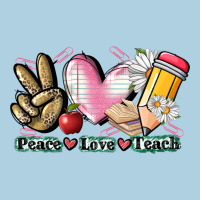 Peace Love Teach Premium Hoodie | Teevron