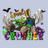 Spooky Crusher Monster Truck Long Sleeve Tee | Teevron
