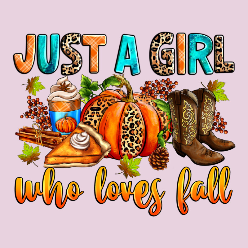 Just A Girl Who Loves Fall Ladies Tee by RanaPortraitStore | Teevron