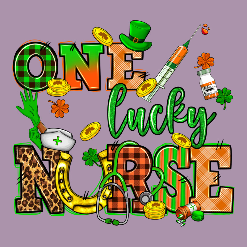 St. Patricks Day One Lucky Nurse Heavyweight Hoodie by HowdyJamesFarm | Teevron