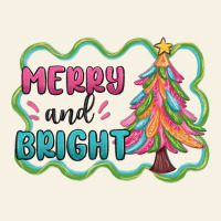 Merry And Bright Christmas Tree Vintage Tee | Teevron