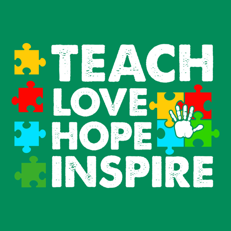 Teach Love Hope Inspire Urban Hoodie by CowhideDigitalArt | Teevron