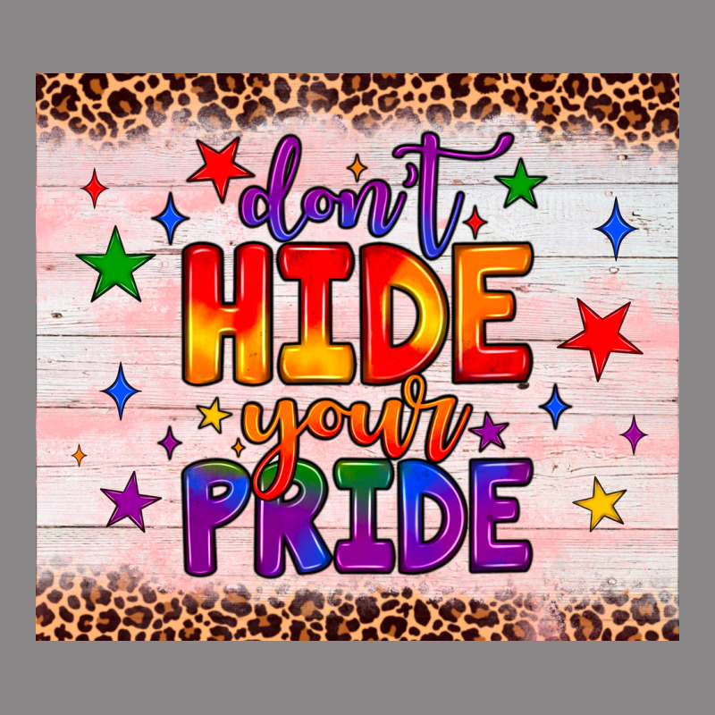 Don't Hide Your Pride Tumbler Vintage Tee by JahusDesignShop | Teevron