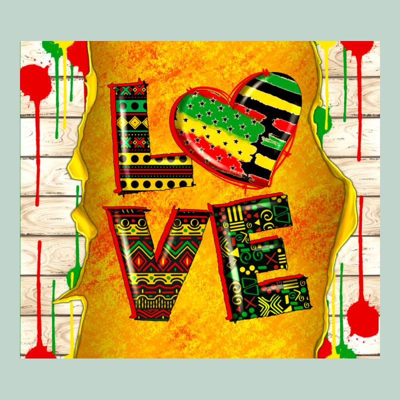 Juneteenth Love Zipper Hoodie by TumblerDesignByShophia | Teevron