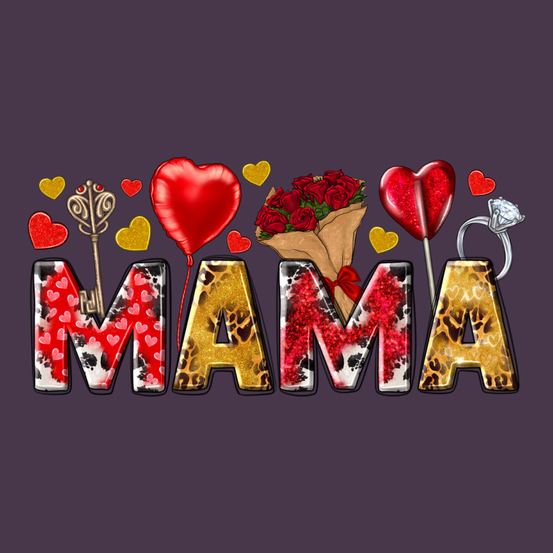 Valentine's Day Mama Mother's Day Heavyweight Hoodie by HowdyJamesFarm | Teevron