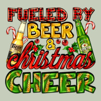 Fueled By Beer And Christmas Cheer With Beer Bottles Ladies Tee | Teevron