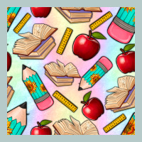 School Seamless Pattern Heavy Core Tee | Teevron