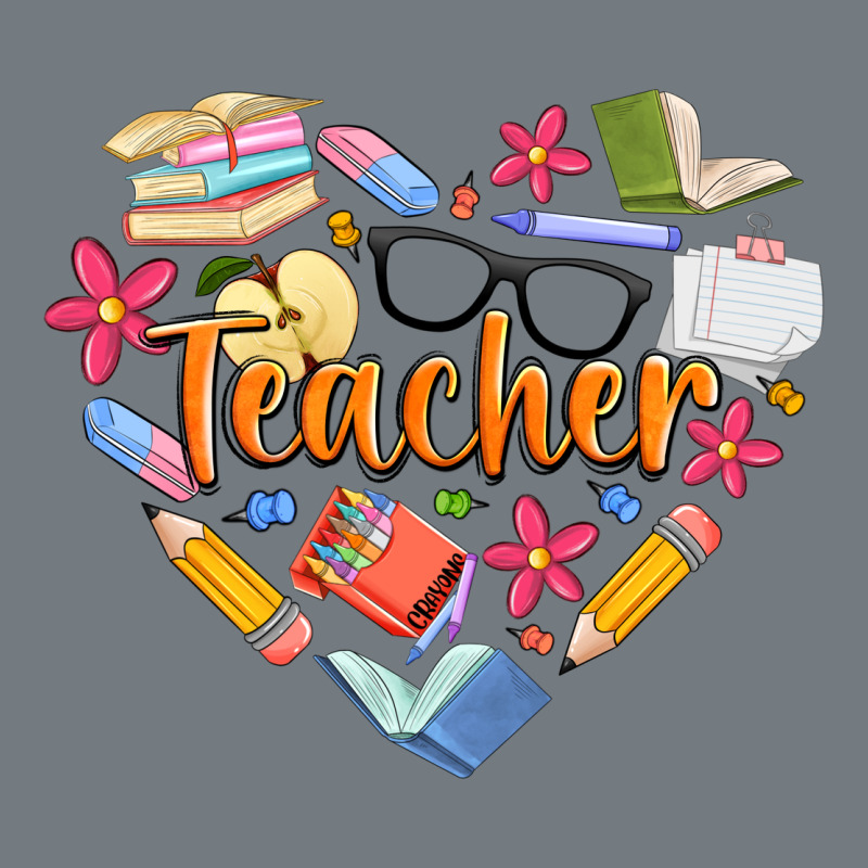 Teacher Heart Heavyweight Sweatshirt by Artiststas | Teevron
