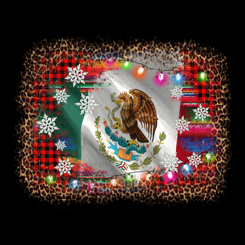 Mexico Flag Christmas Premium Tee by AdoDesignShop | Teevron